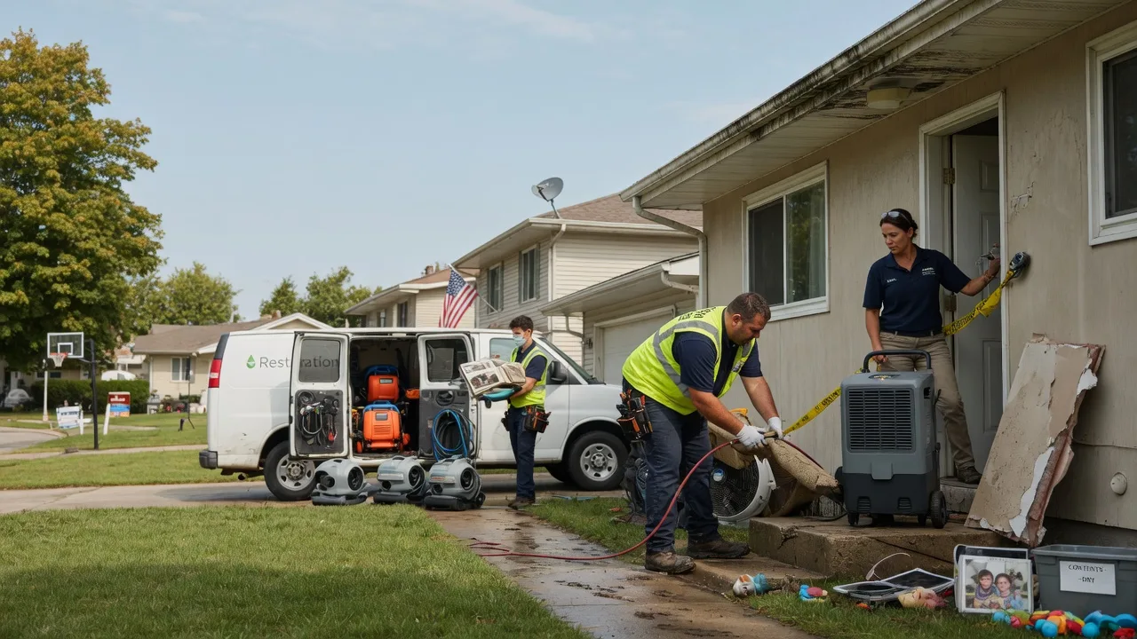 Water Damage Restoration in Portland, IN near me